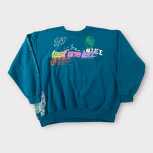 Load image into Gallery viewer, Turquoise crewneck - XL or 2XL
