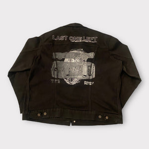 Black denim jacket - XL