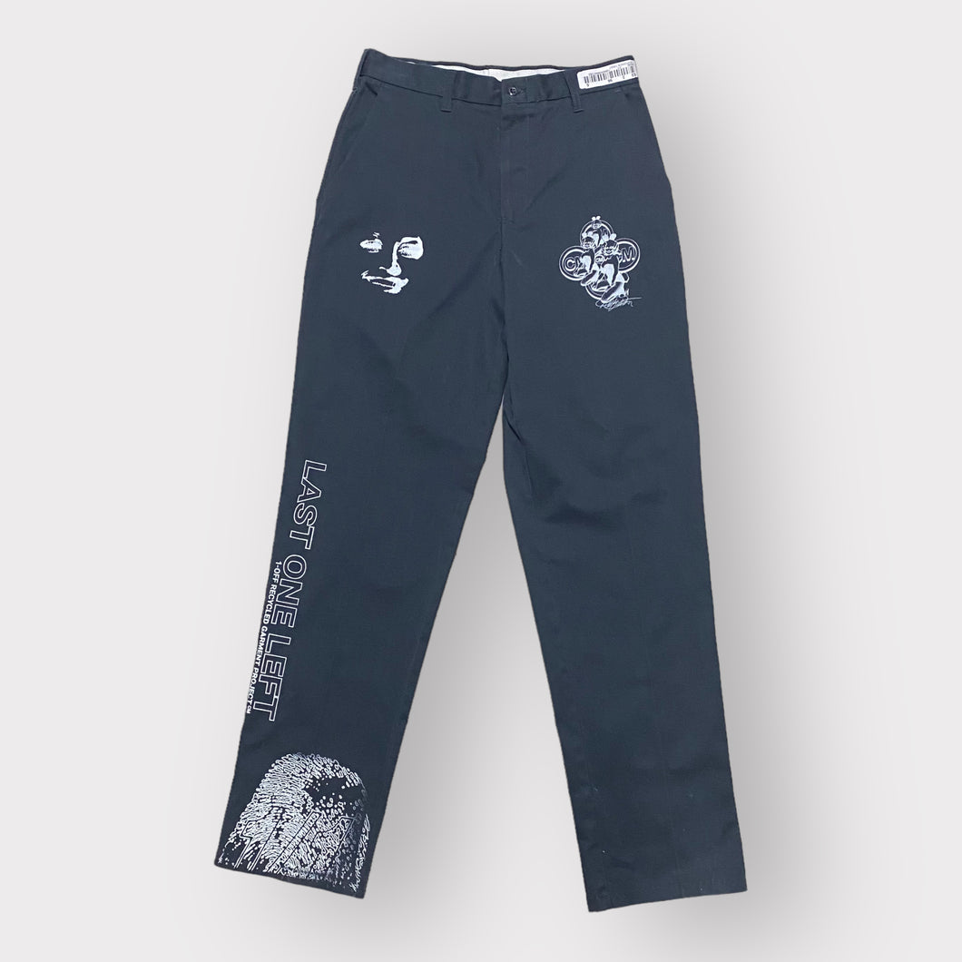 Grey dolly work pants (30” waist x32” length)