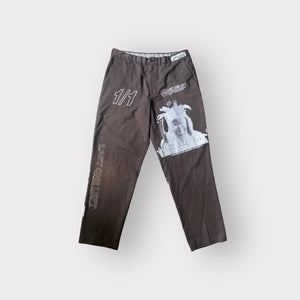 Basquiat work pants - Brown (34” x 32”)